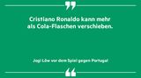 Jogi Löw über Cristiano Ronaldo