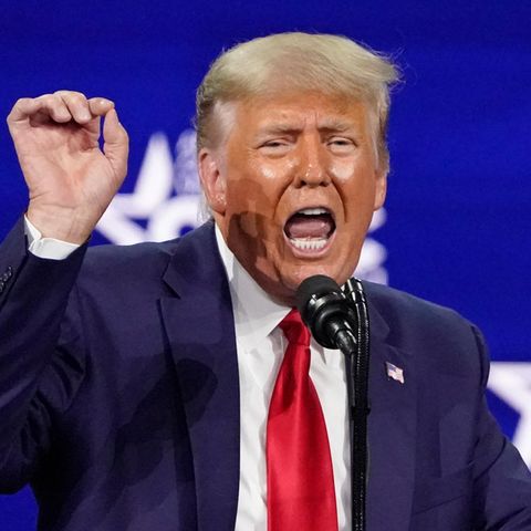 Der ehemalige US-Präsident Donald Trump