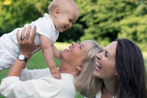 Drei Generationen an Frauen