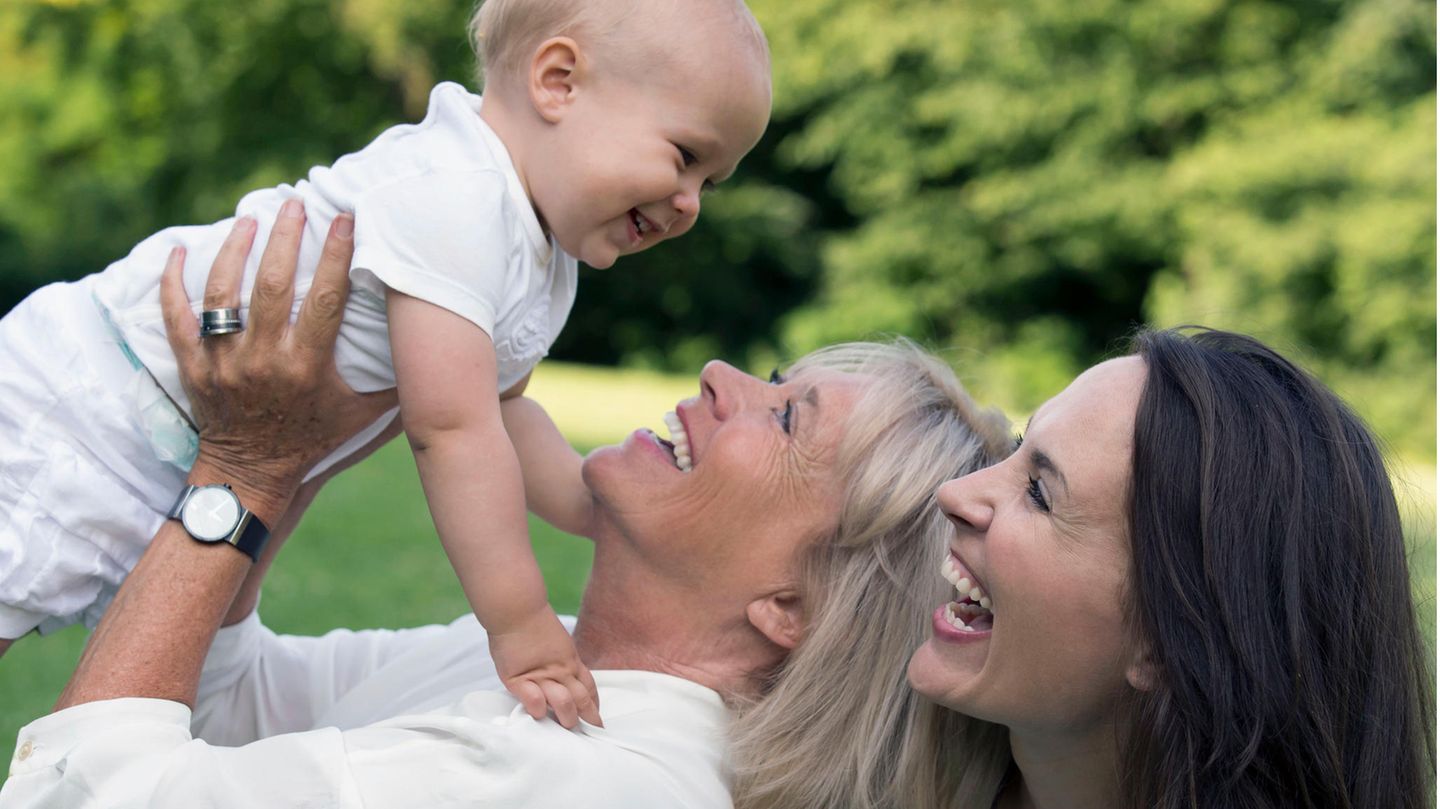 Drei Generationen an Frauen