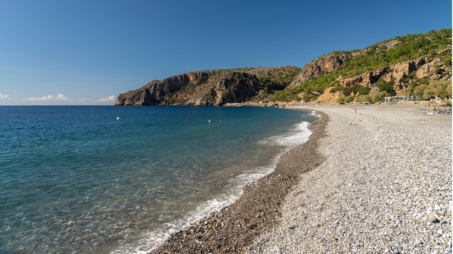 Strand auf der Insel Kreta
