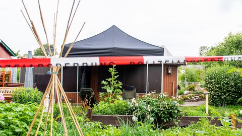 Die Gartenlaube in Münster war Ausgangspunkt für die Ermittlungen in einem der größten Missbrauchsfälle in Deutschland.