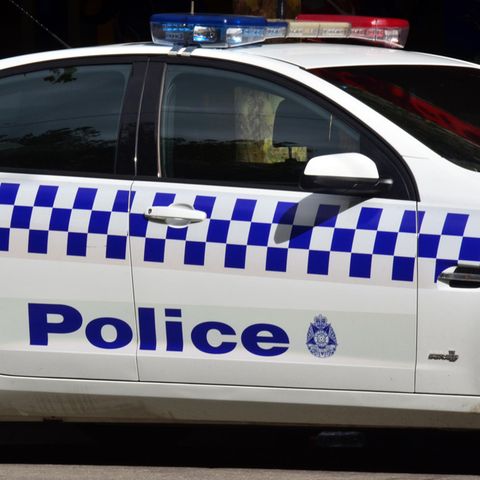 Ein Einsatzwagen der Polizei von Victoria, Australien
