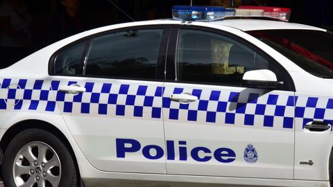 Ein Einsatzwagen der Polizei von Victoria, Australien