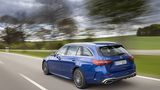 Das Mercedes C 300 d T-Modell ist grundsätzlich komfortabel abgestimmt