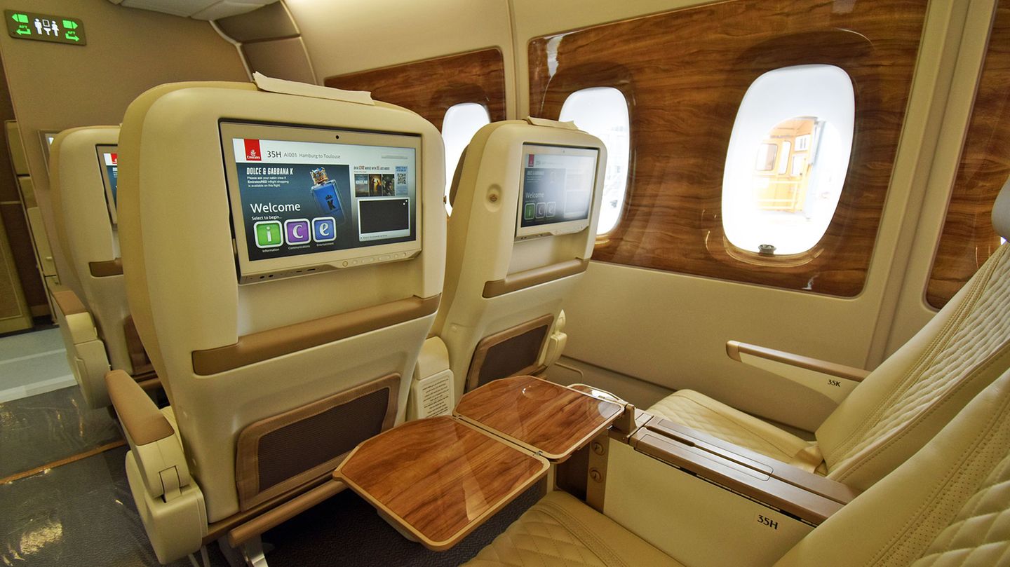 Airbus A380 Von Emirates So Sieht Die Neue Premium Economy Class Aus