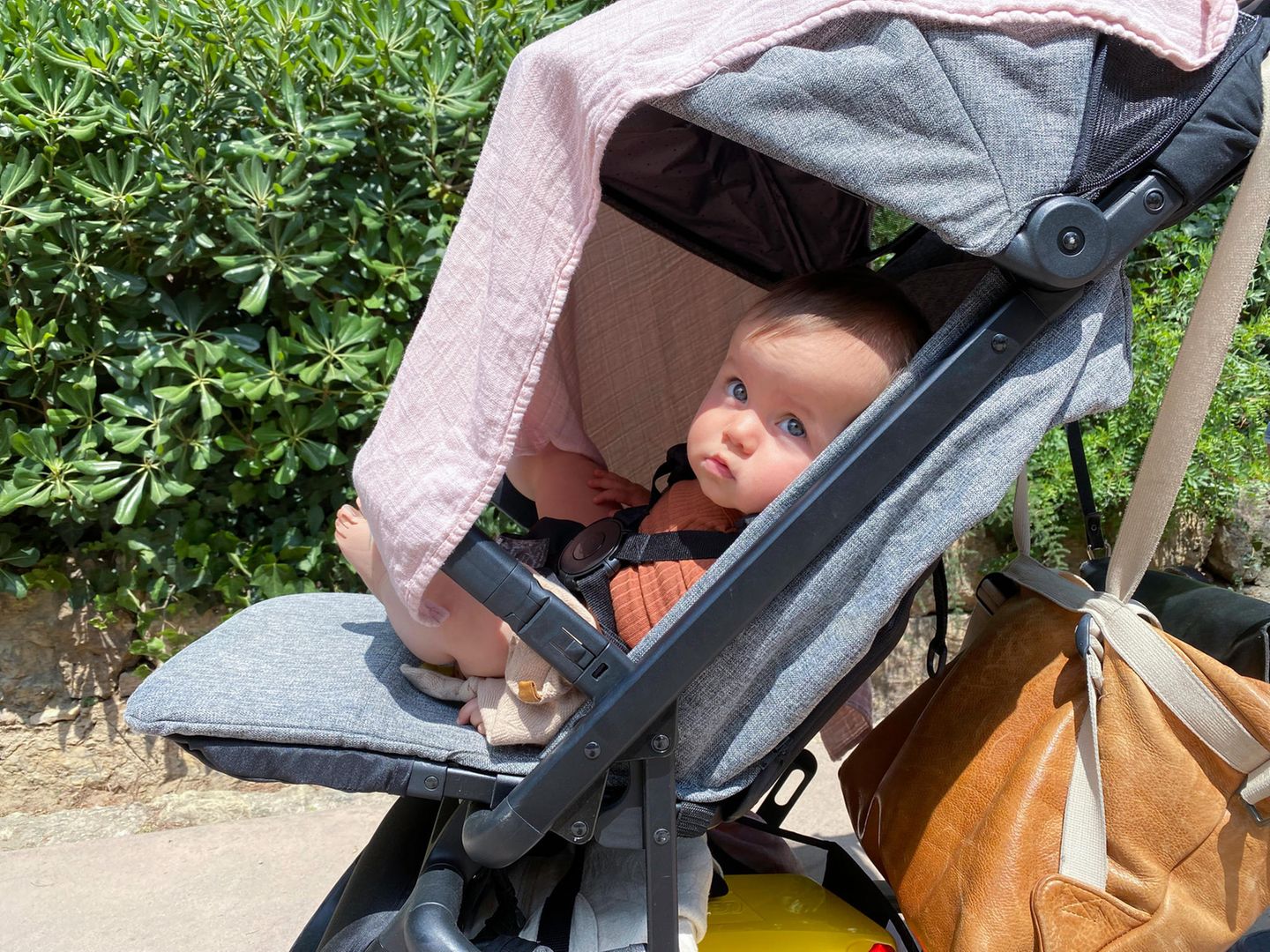 Lotvic Sonnensegel Kinderwagen, Verstellbar Universal Kinderwagen  Sonnensegel mit UV Schutz 50+und Wasserdicht, Sonnenschutz Buggy Baby  Wasserdicht