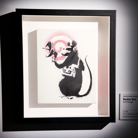 Radar Rat von Banksy