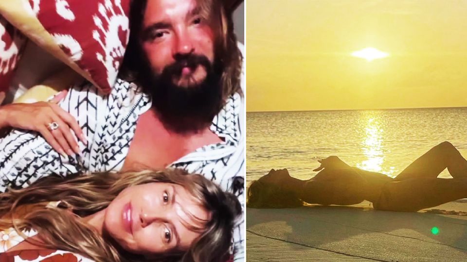 Heidi Klum im Urlaub mit Ehemann Tom Kaulitz