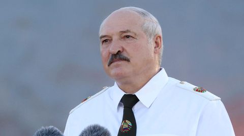 Der belarussische Machthaber Alexander Lukaschenko greift Deutschlands Außenminister an