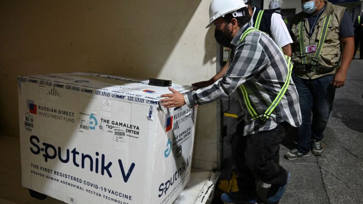 Lieferung des russischen Impfstoffs Sputnik V