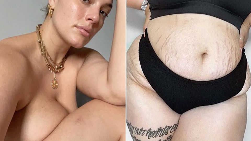 Ashley Graham wirbt nackt für Body Positivity Ashley Graham wirbt nackt für Body Positivity