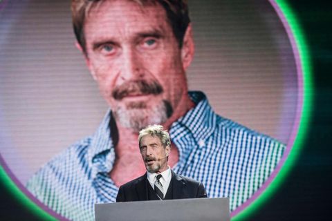 John McAfee im August 2016