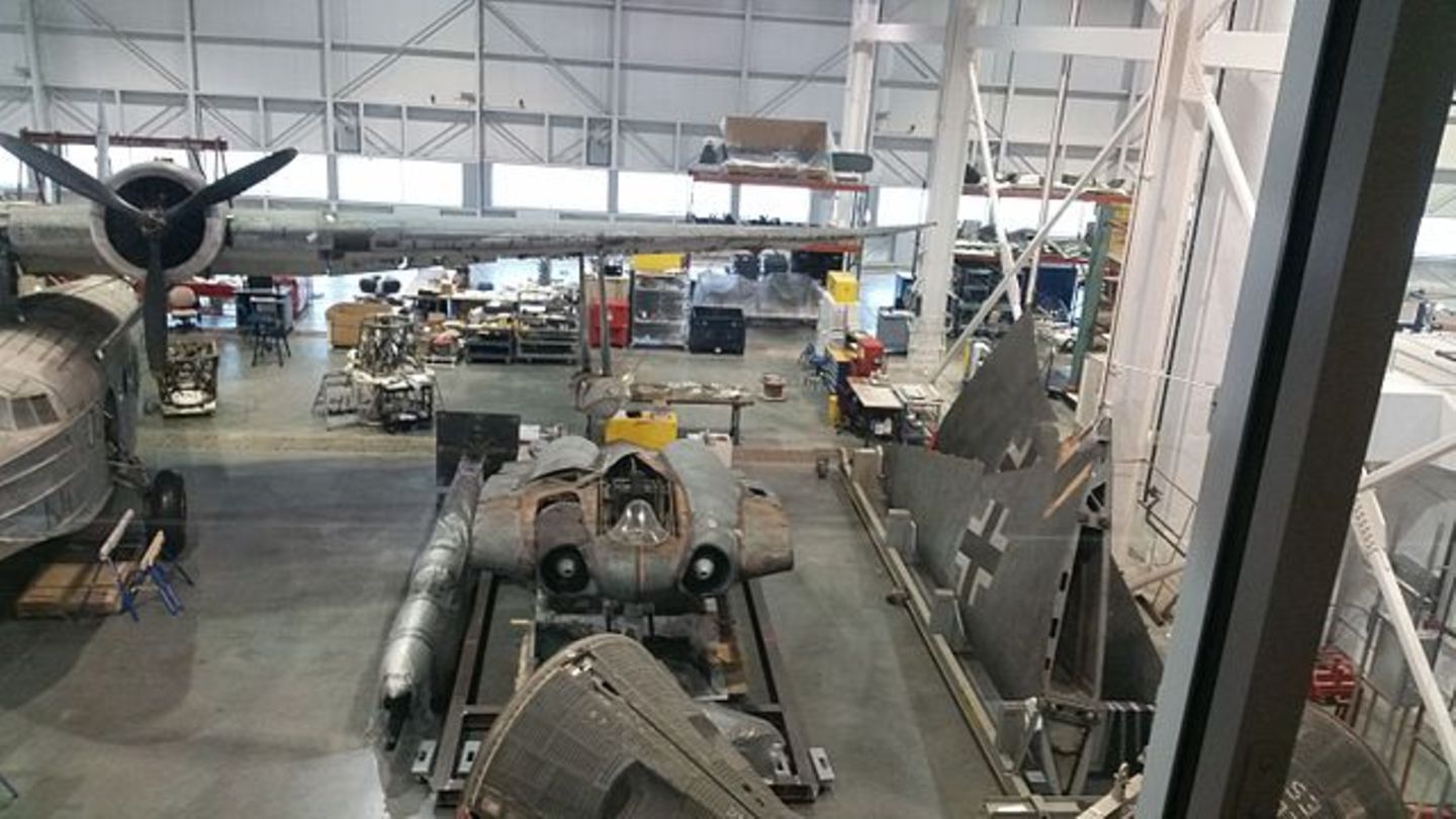 Montagehalle in den USA