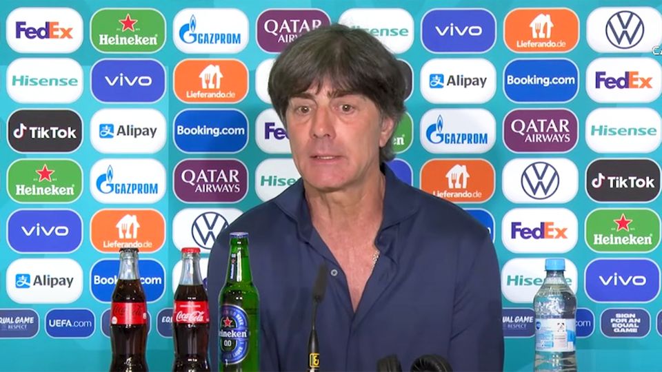 EM 2021: Löw nach Zitterspiel gegen Ungarn: In Wembley "gibt es kein Pardon mehr!" EM 2021: Löw nach Zitterspiel gegen Ungarn: In Wembley "gibt es kein Pardon mehr!"