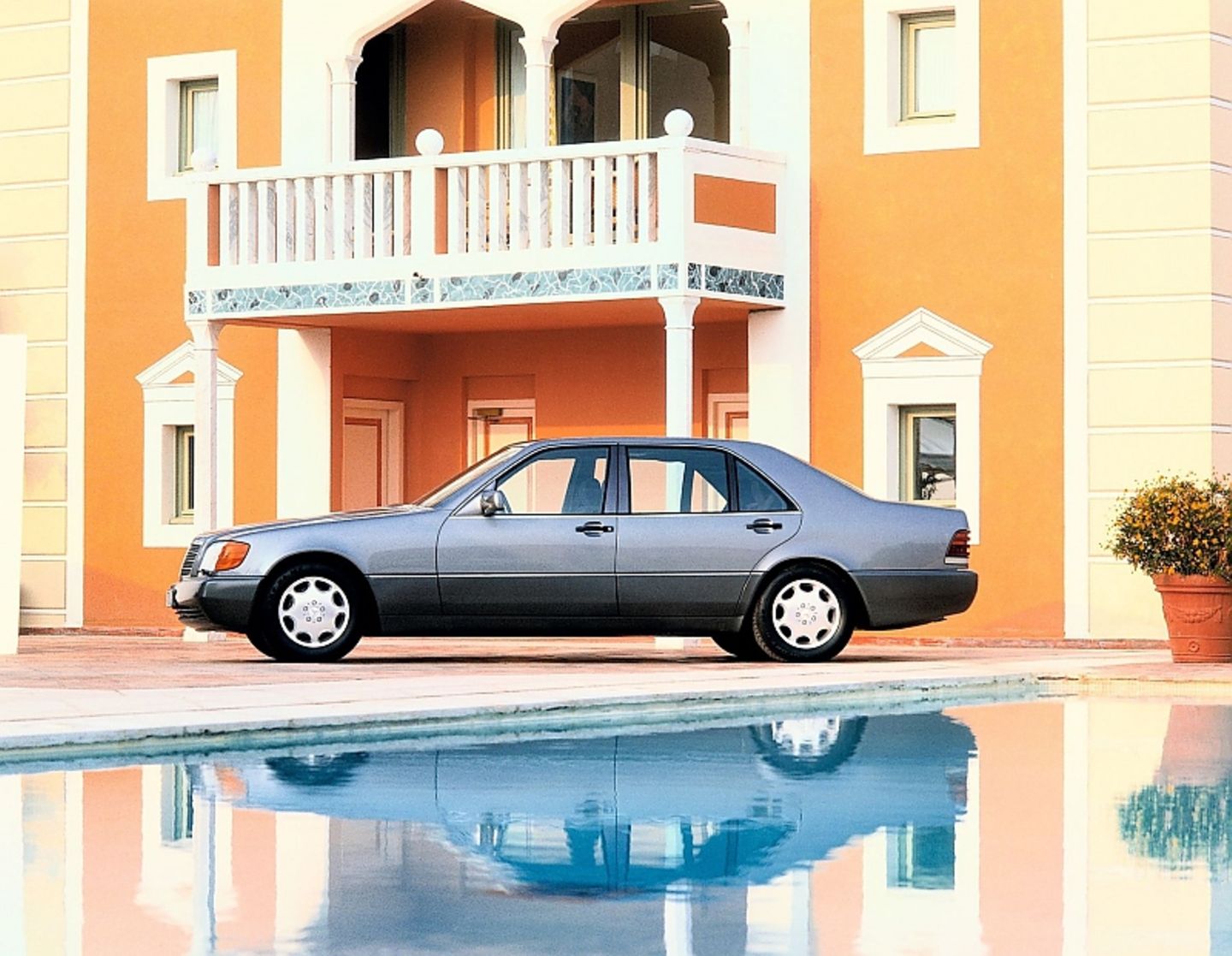 Die berühmte Trutzburg: Mercedes Benz S-Klasse der Baureihe W140 1991 bis 1998
