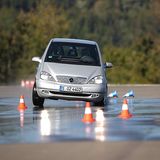 Mercedes A-Klasse W168 beim Elchtest