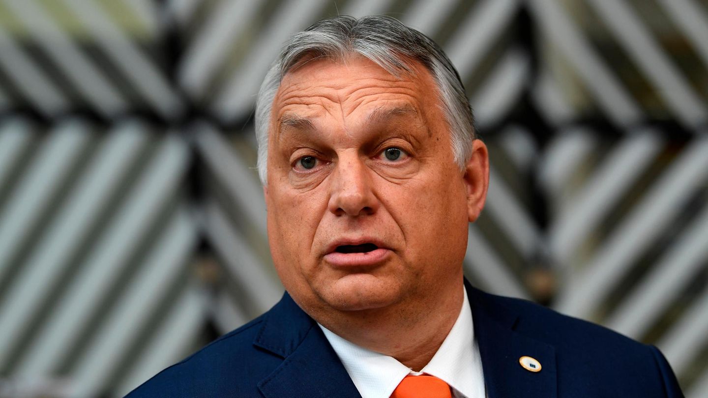 Viktor Orban, Ministerpräsident von Ungarn, kommt zum Gipfel der EU-Staats- und Regierungschefs