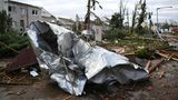 Im kleinen Moravská Nová Ves hat der Tornado heftige Schäden angerichtet