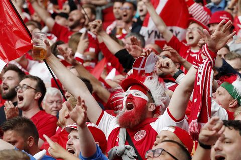 Die Dänen haben vergangenen Dienstag im Parken Stadion lauthals gefeiert 