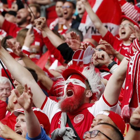 Die Dänen haben vergangenen Dienstag im Parken Stadion lauthals gefeiert 
