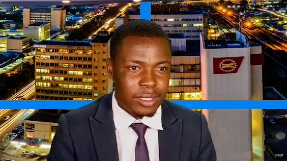 TV-Panne Sambischer TV-Moderator unterbricht Nachrichtensendung in eigener Sache