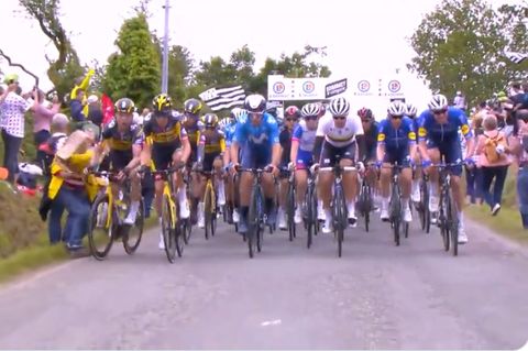 Sturz bei Tour de France