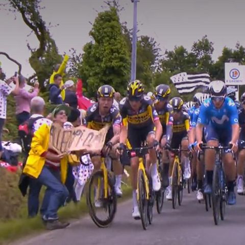 Massensturz bei Tour de France