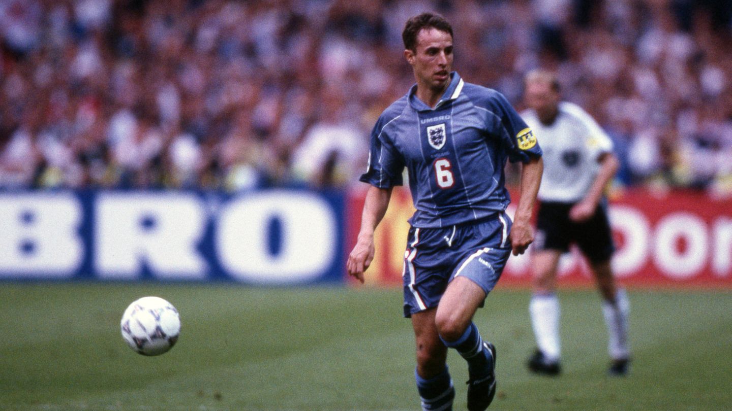 Gareth Southgate während des EM-Halbfinales 1996