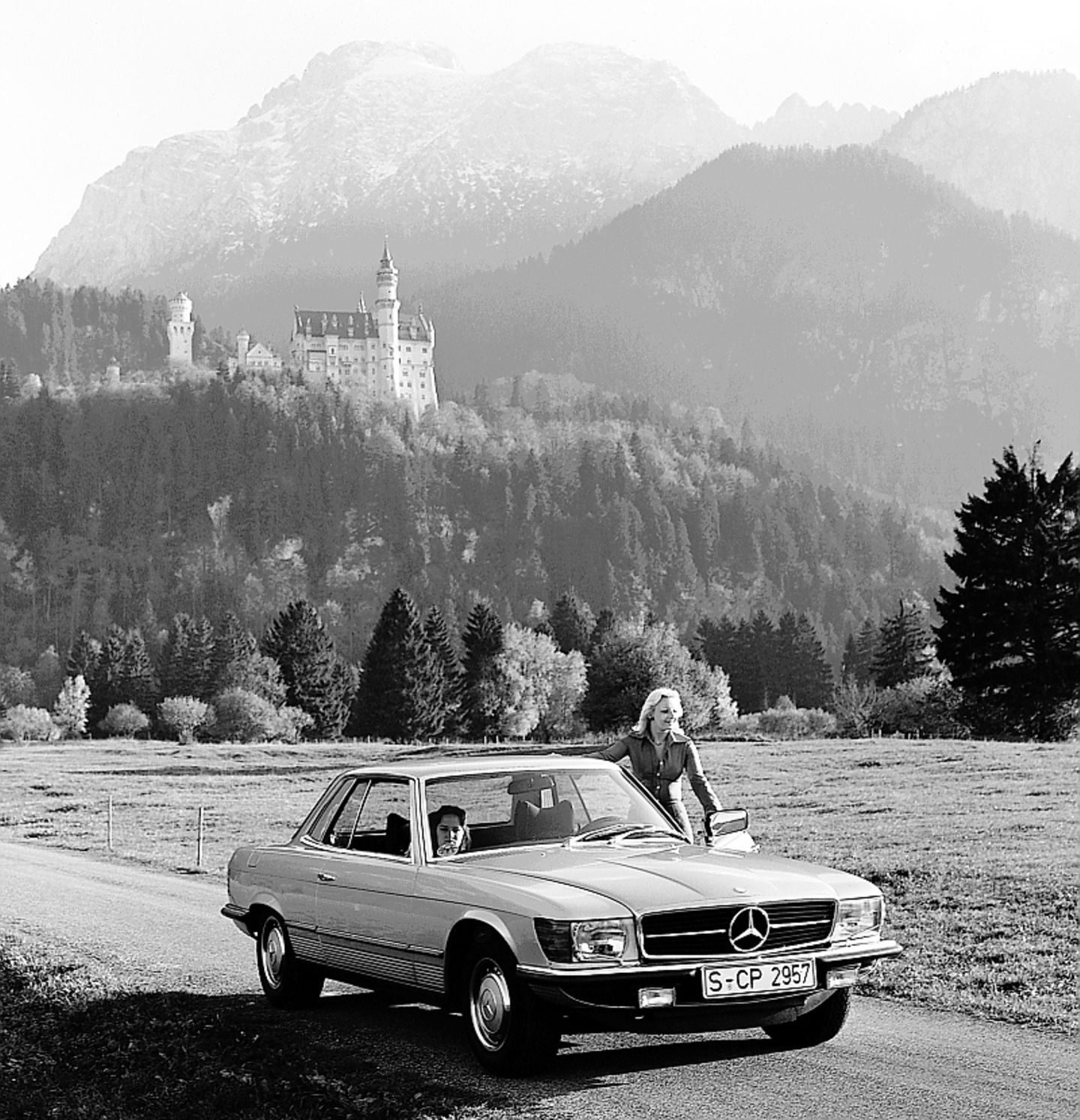Mercedes SLC der Baureihe C 107