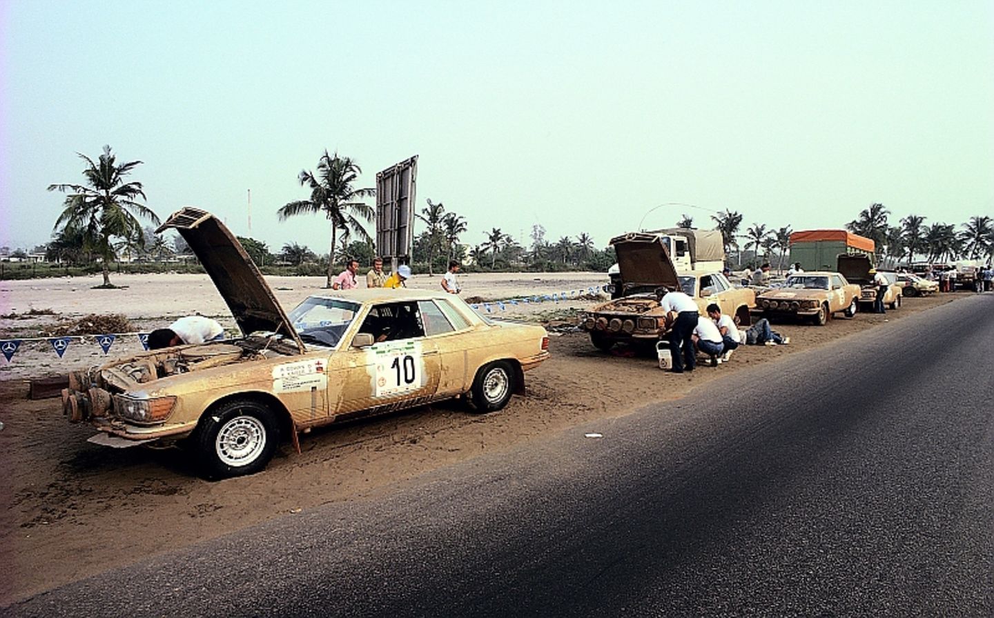 Mercedes SLC der Baureihe C 107