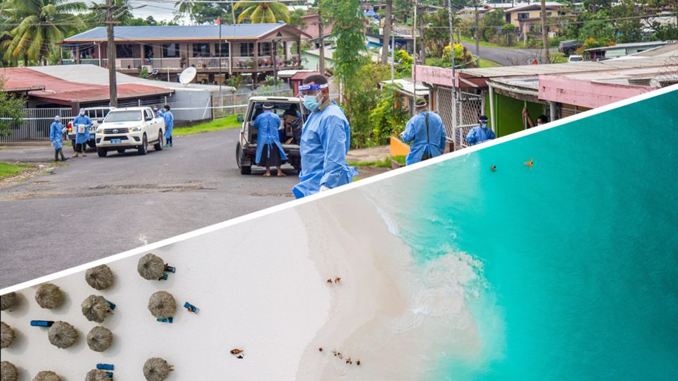 Corona-Welle erreicht Fidschi: Covid-Bedrohung im Paradies