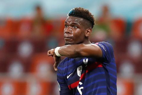 Paul Pogba bejubelt sein Traumtor mit einem Tänzchen