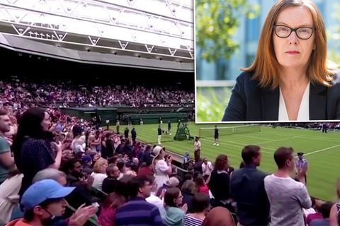 Wimbledon: Astrazeneca-Entwicklerin Sarah Gilbert bekommt Standing Ovations