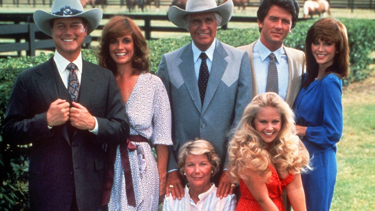 Die Darsteller der TV-Serie "Dallas"