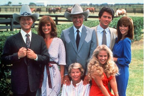 Die Darsteller der TV-Serie "Dallas"