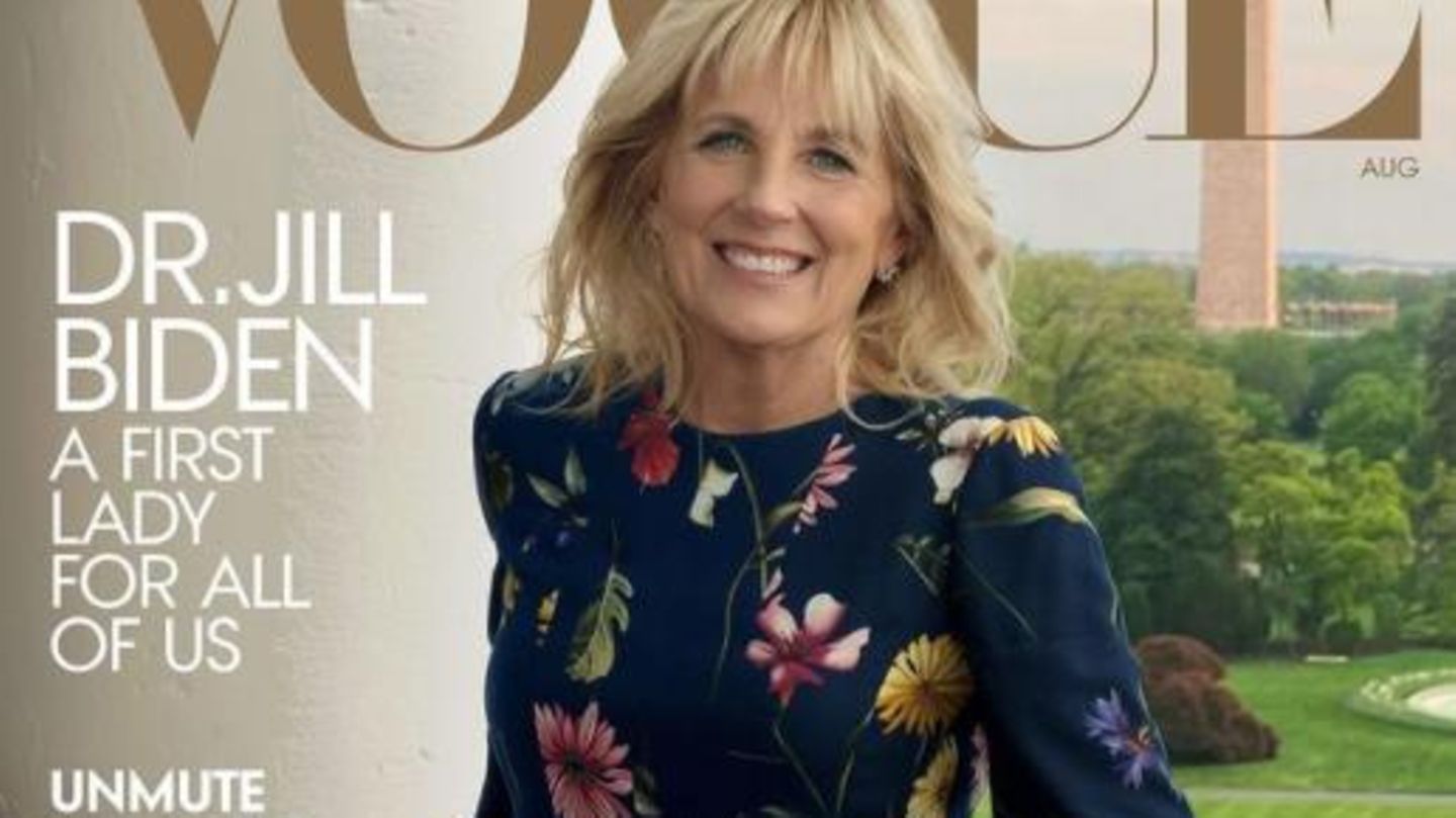 Jill Biden auf dem Cover der "Vogue"