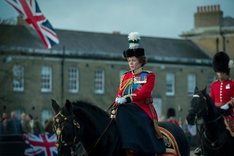 Olivia Colman als Queen Elizabeth II. in der britischen Netflix-Serie "The Crown"