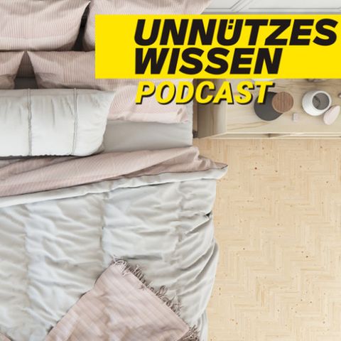 Ein Bett aus der Vogelperspektive