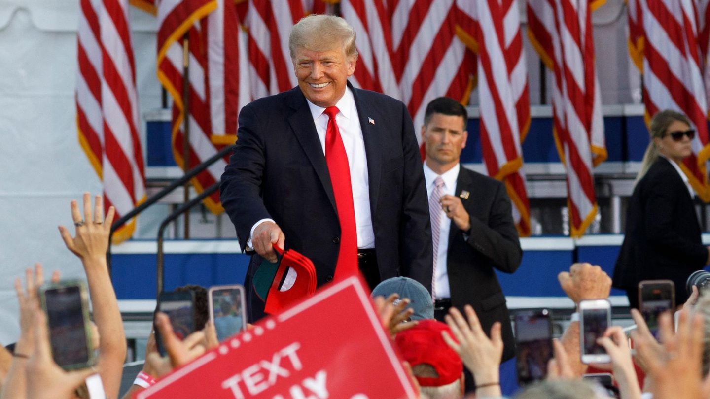 Donald Trump wahlkämpft in Ohio