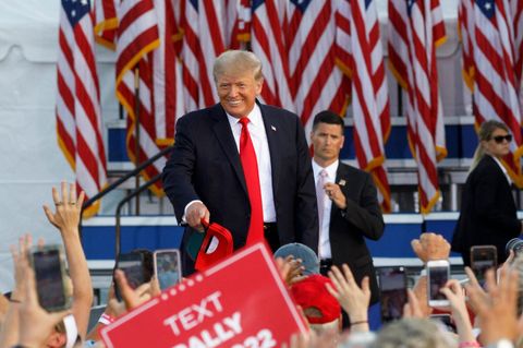 Donald Trump wahlkämpft in Ohio