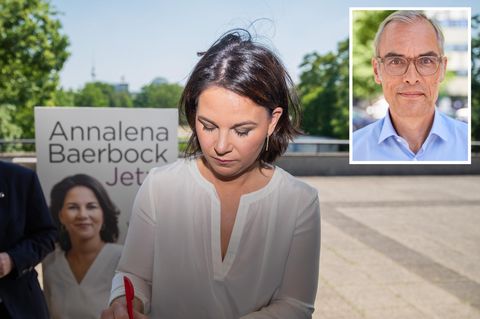 Baerbock mit Frank Schmiechen