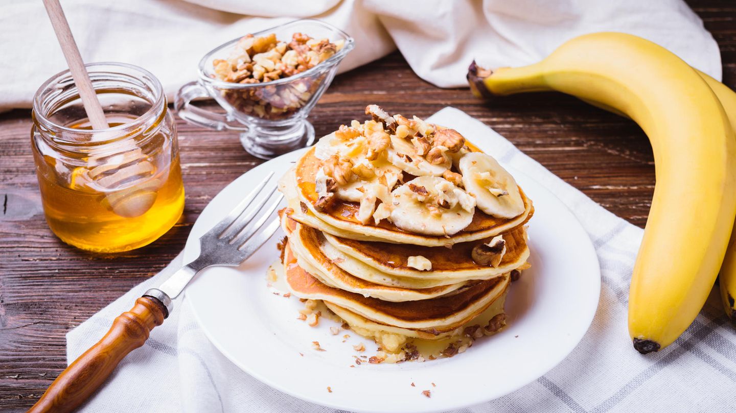 Rezept für eiweißhaltige Protein-Pancakes