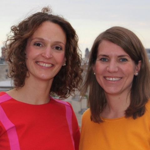 Deutsche-Bahn-Managerinnen Janina Schönitz und Miriam Kotte