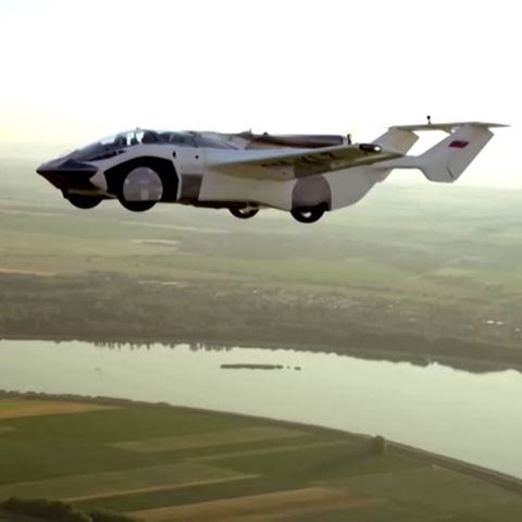Prototyp "Aircar": Am Boden schnell, in der Luft langsam: Fliegende Autos sind in der Slowakei schon Realität