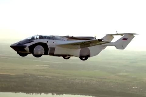 Prototyp "Aircar": Am Boden schnell, in der Luft langsam: Fliegende Autos sind in der Slowakei schon Realität