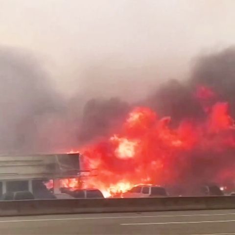 Temperaturen um die 50 Grad: Hitzewelle in Kanada: Feuerwalze überrollt Dorf und zerstört es vollständig