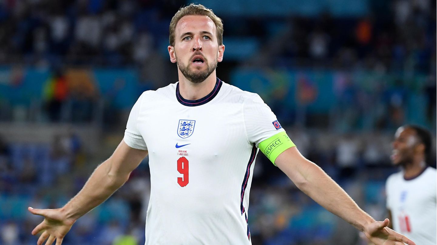 Harry Kane erzielte gegen die Ukraine zwei Treffer