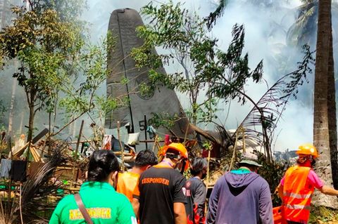 Philippinisches Militärflugzeug abgestürzt