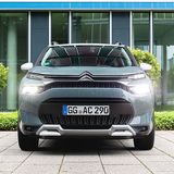 Die Front ziert eine neue Lichtgrafik